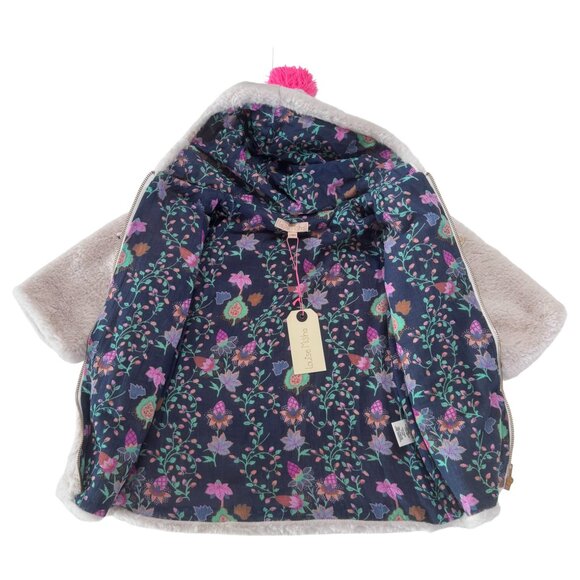 LOUISE MISHA - COAT KABAT - FAUX FUR/COTTON - CREAM - 24M - NWT - Picture 3 of 6